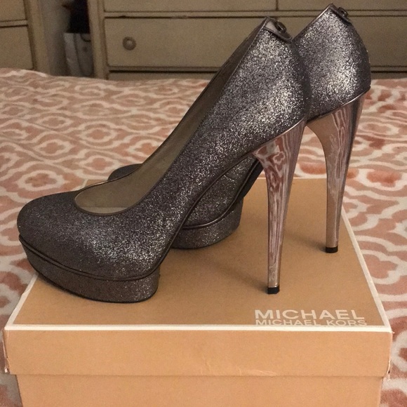 michael kors gunmetal shoes